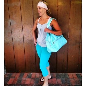 Lululemon-Flow to Om Bag-Color Aquamari
